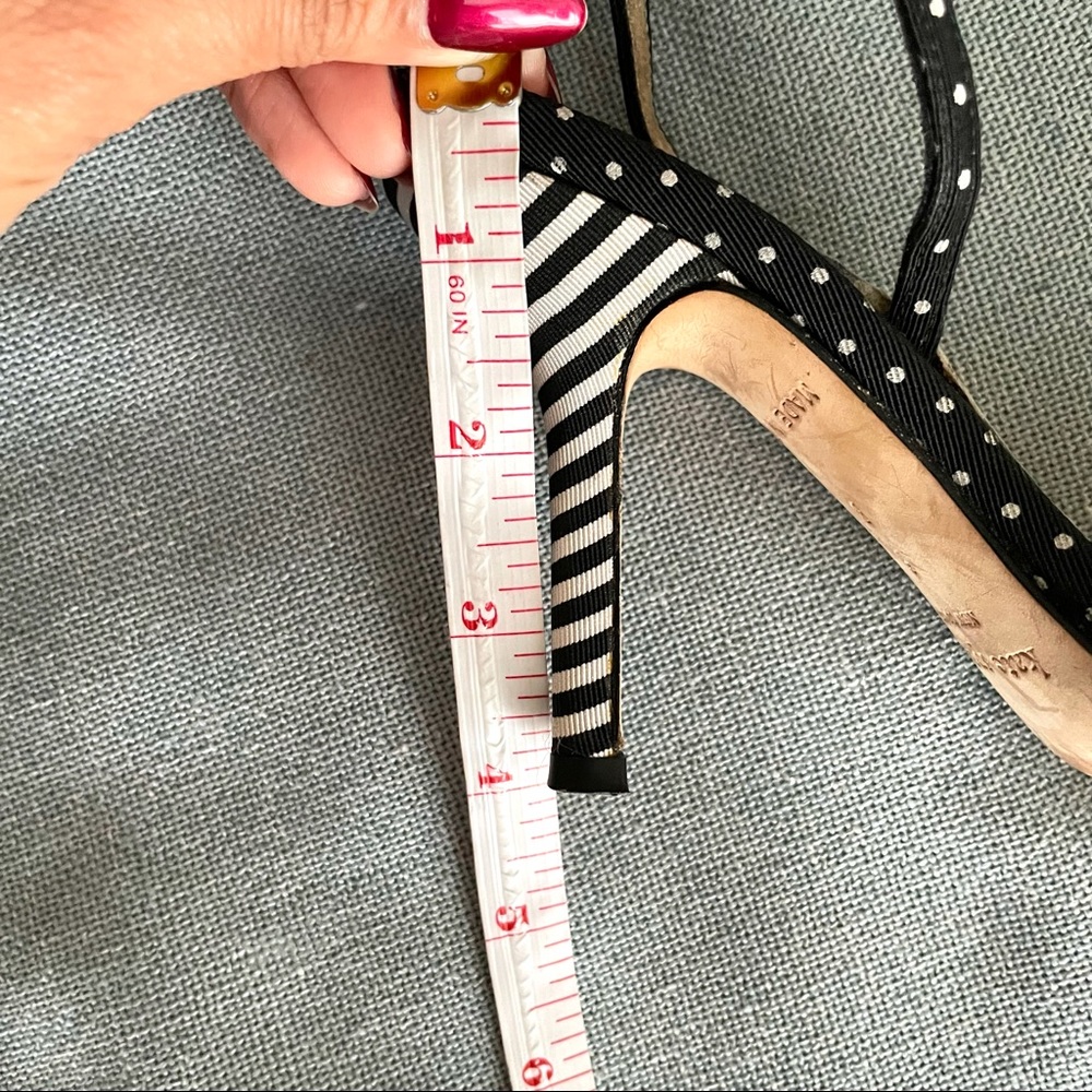 Kate Spade It Girl Slingback Strap Medium Stiletto Leather Heel w/ Bow Size 6 - Picture 8 of 8